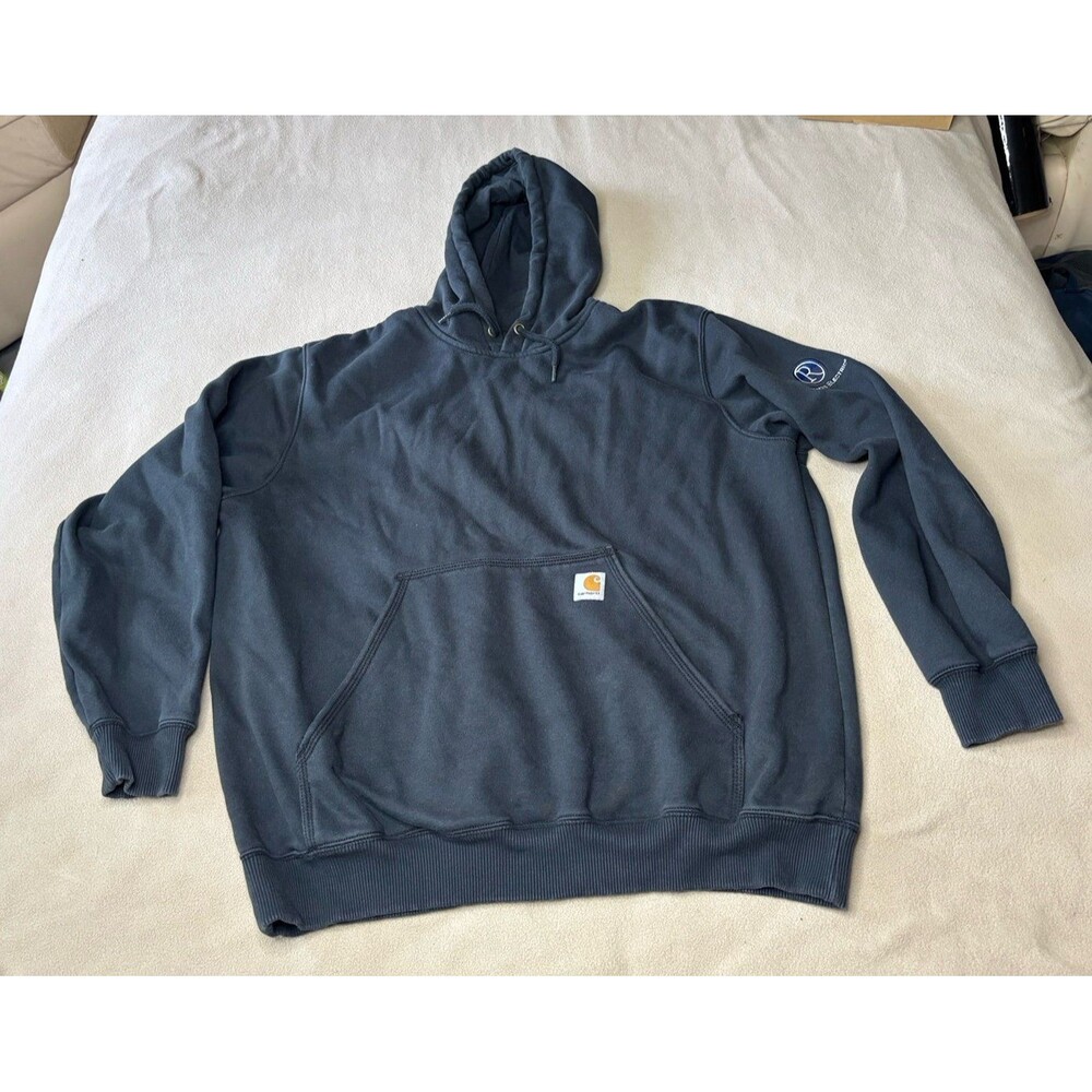 Carhartt Original Fit Black Pullover Hoodie Size XL